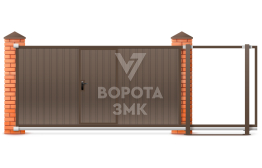 Ворота откатные 3600×2200 ЗМК-7820