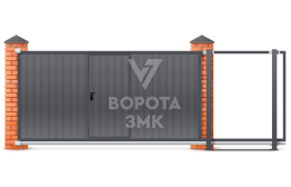Ворота 3500×2000 ЗМК-7812